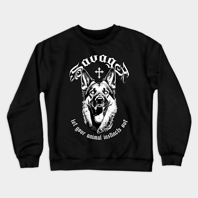 Savage Crewneck Sweatshirt by ETERNALS CLOTHING